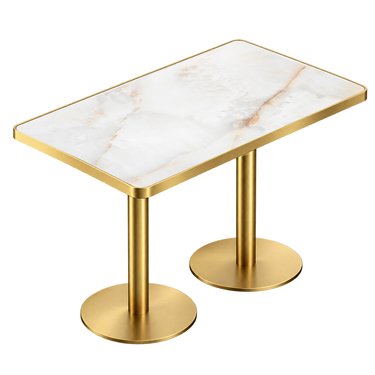 White Jade long table full table with supplied stone material