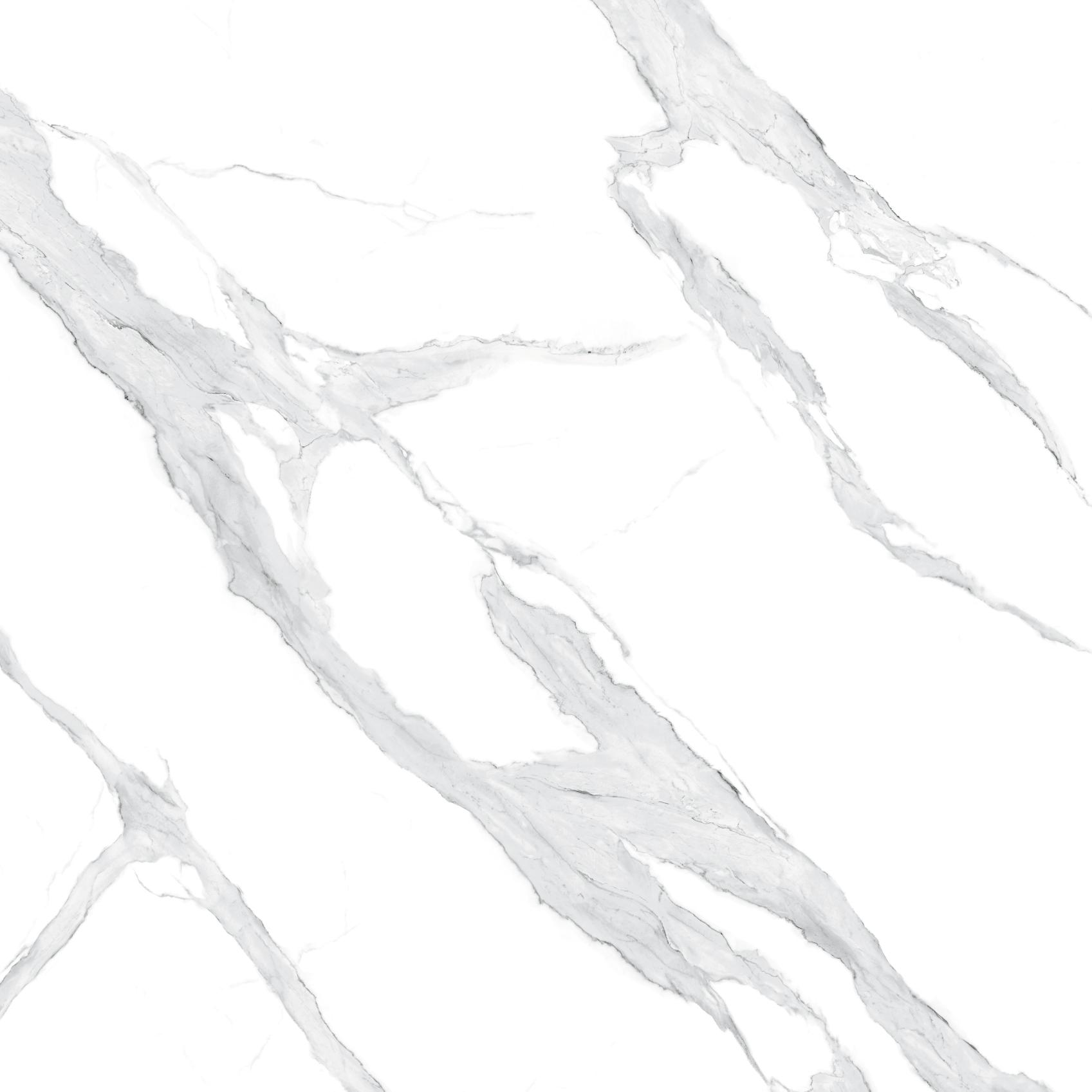Saint Blanc Arabescato White sintered stone texture