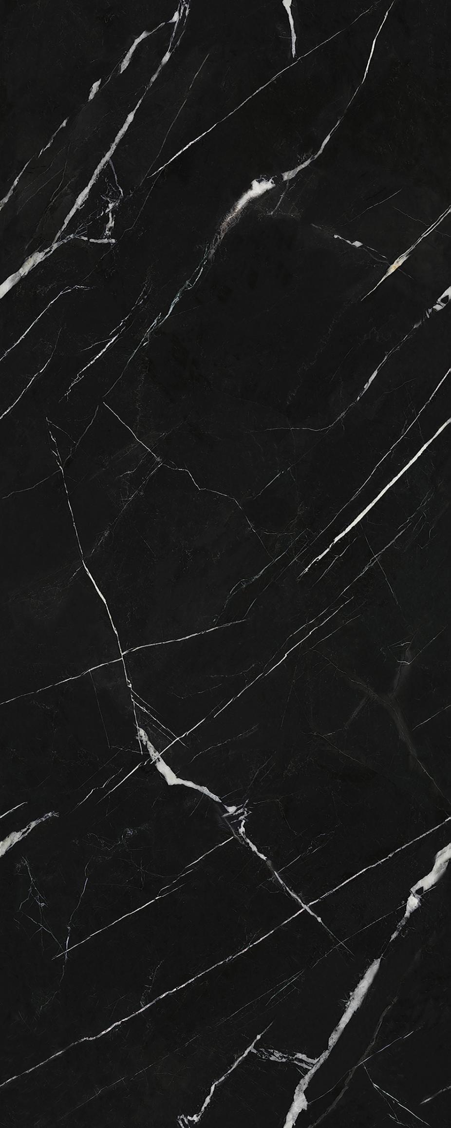 Nero Marquina sintered stone texture