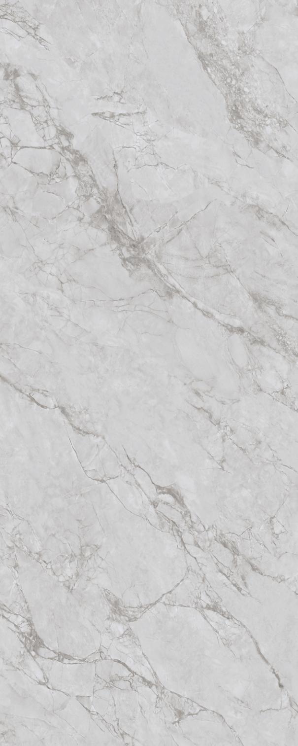 Premium Arabescato Grey sintered stone texture