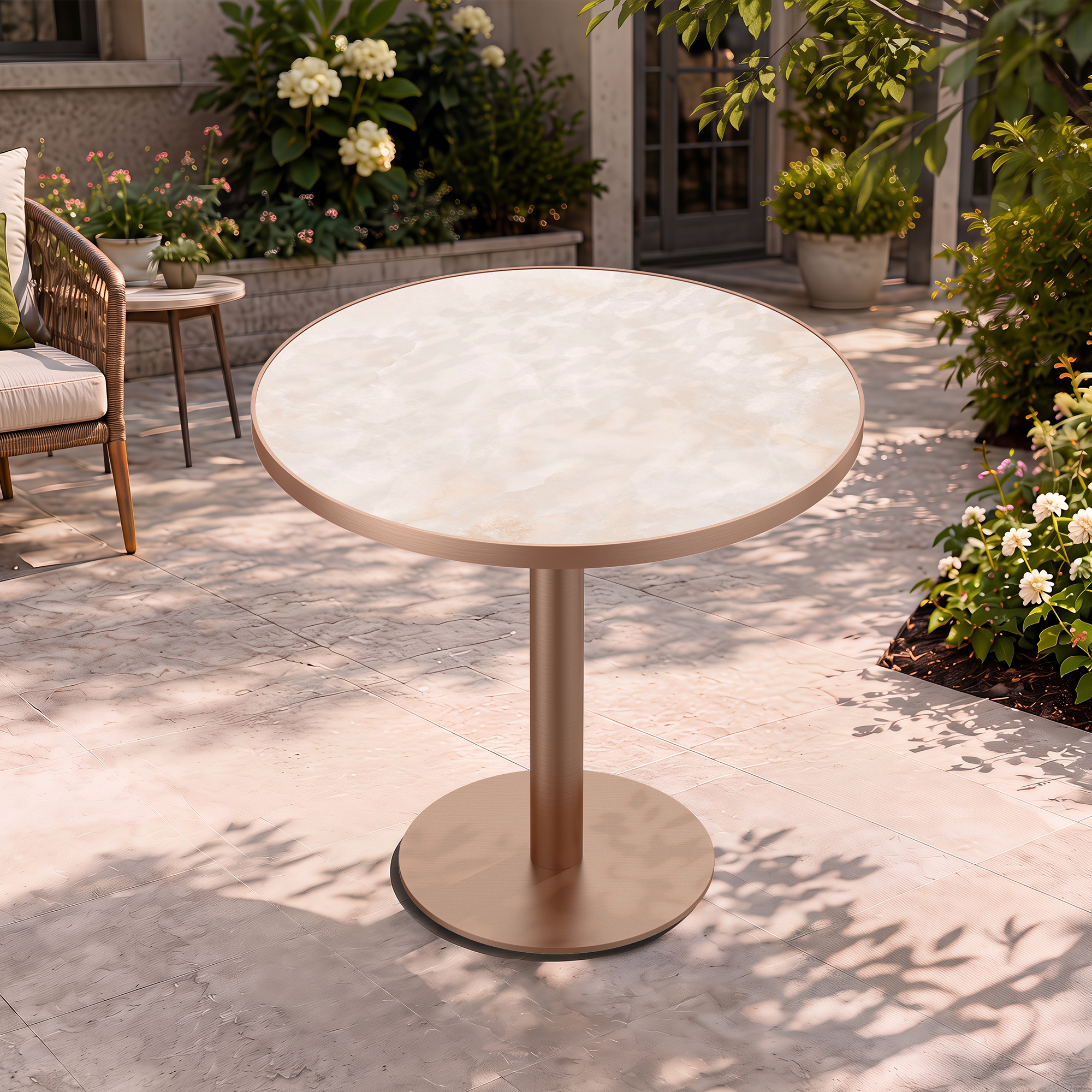 Round table — scene