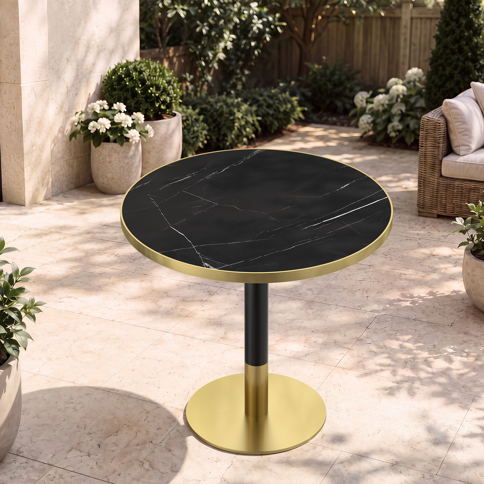 Round table — scene