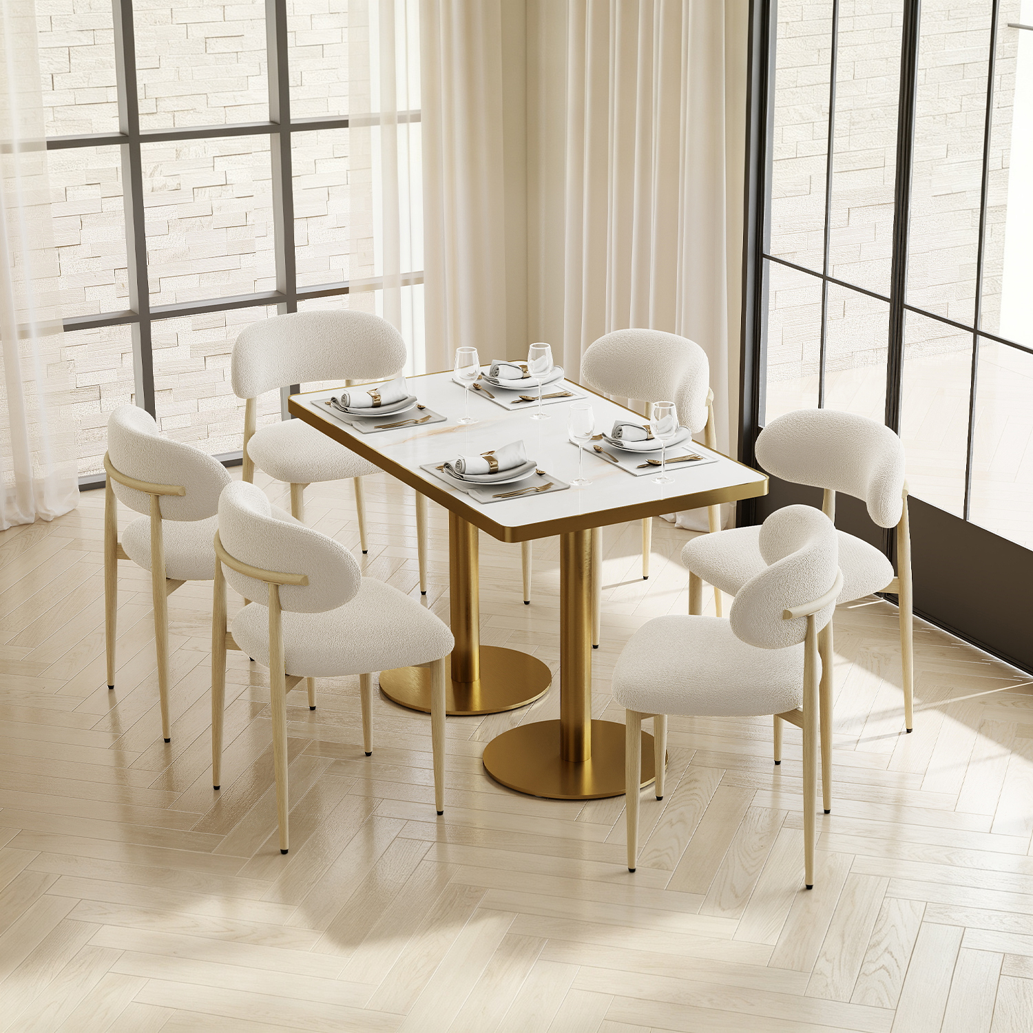 Ice Jade Long Table — scene
