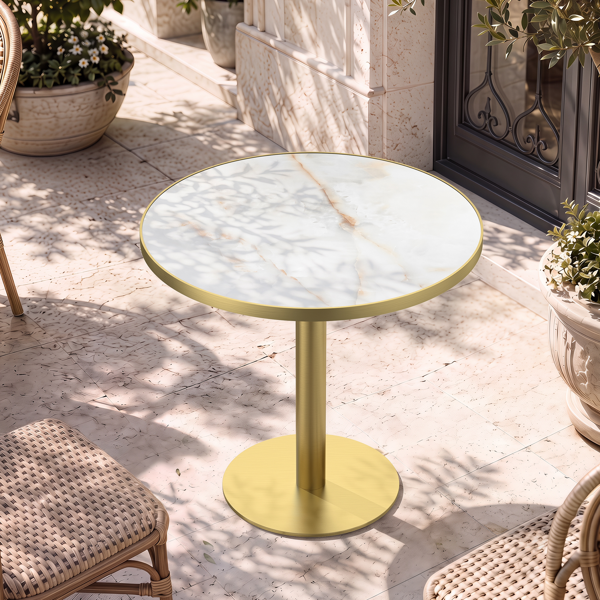 Round table — scene