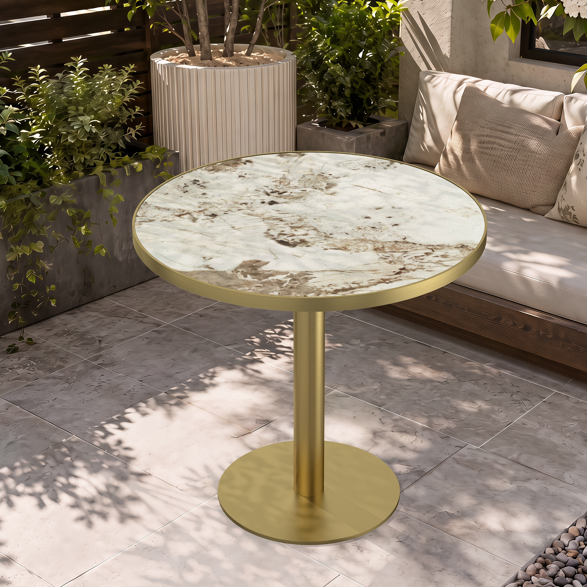 Round table — scene