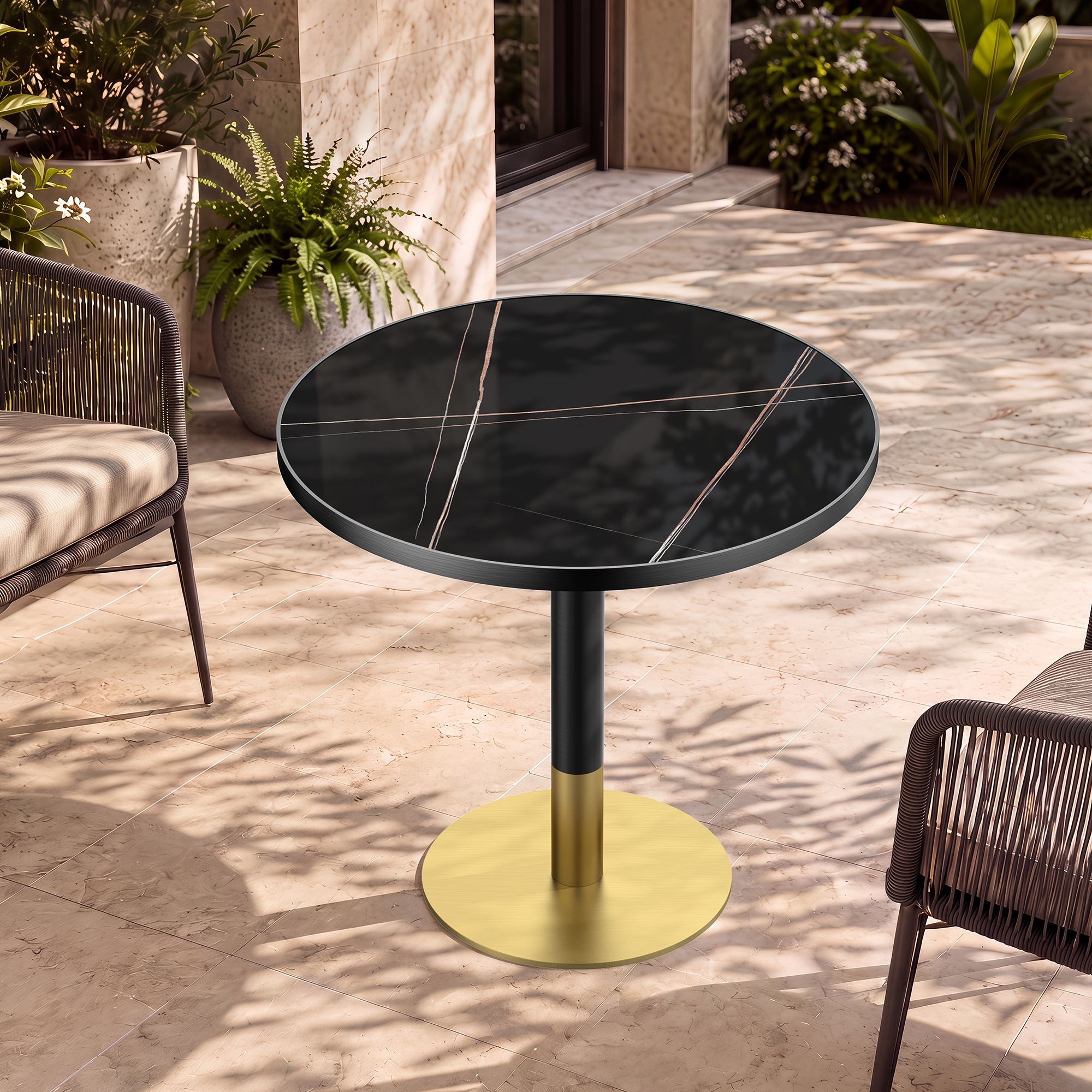 Round table — scene