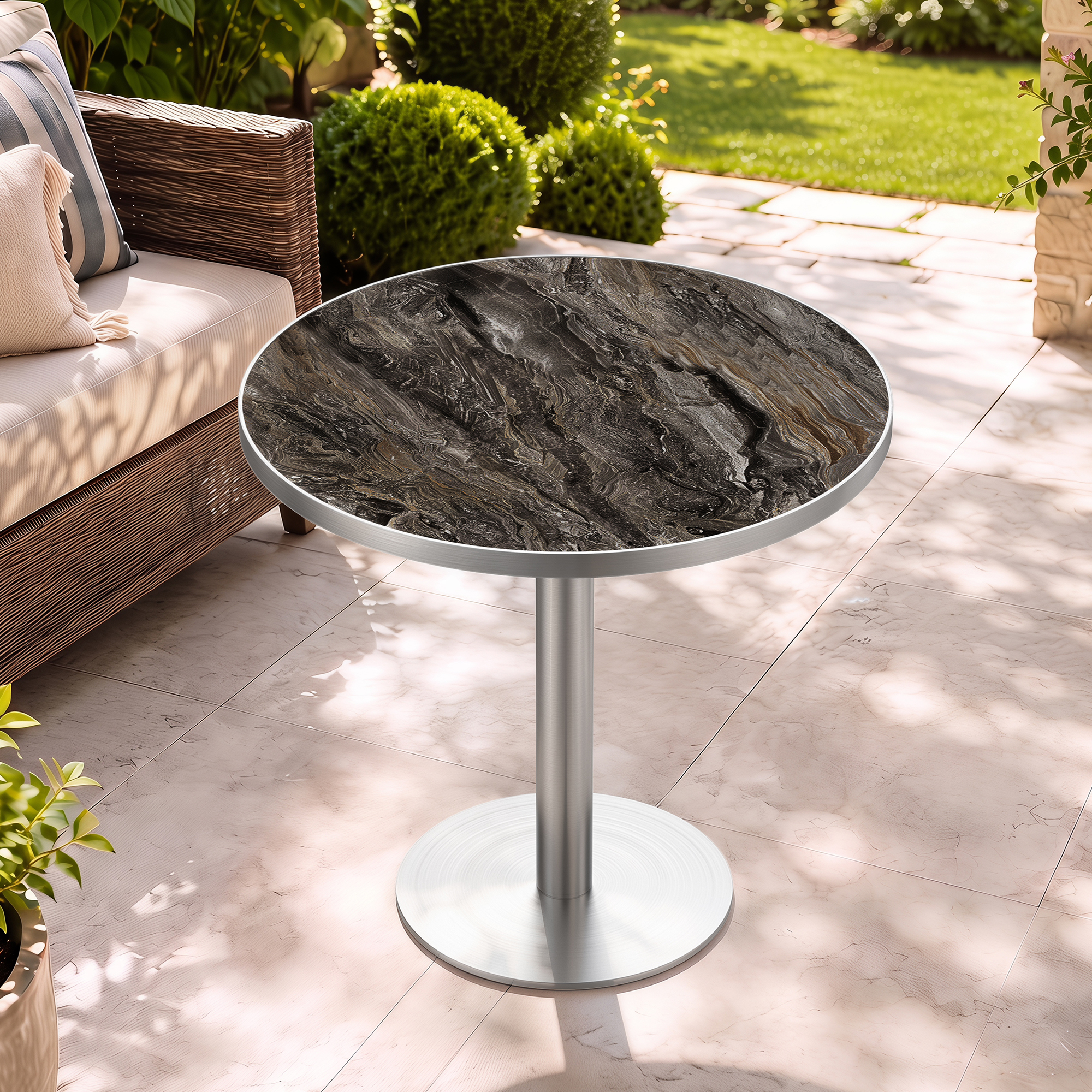 Round table — scene