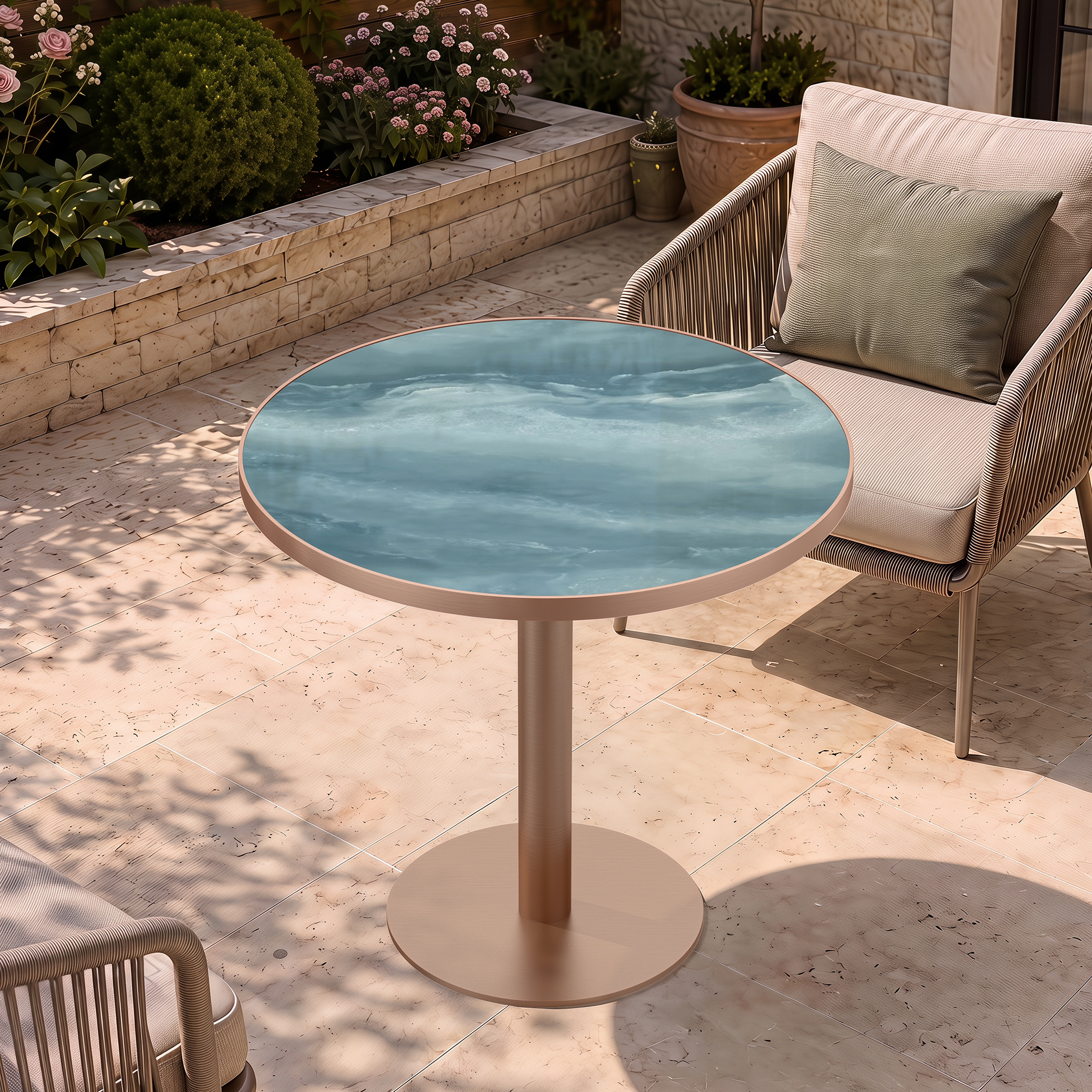 Round table — scene