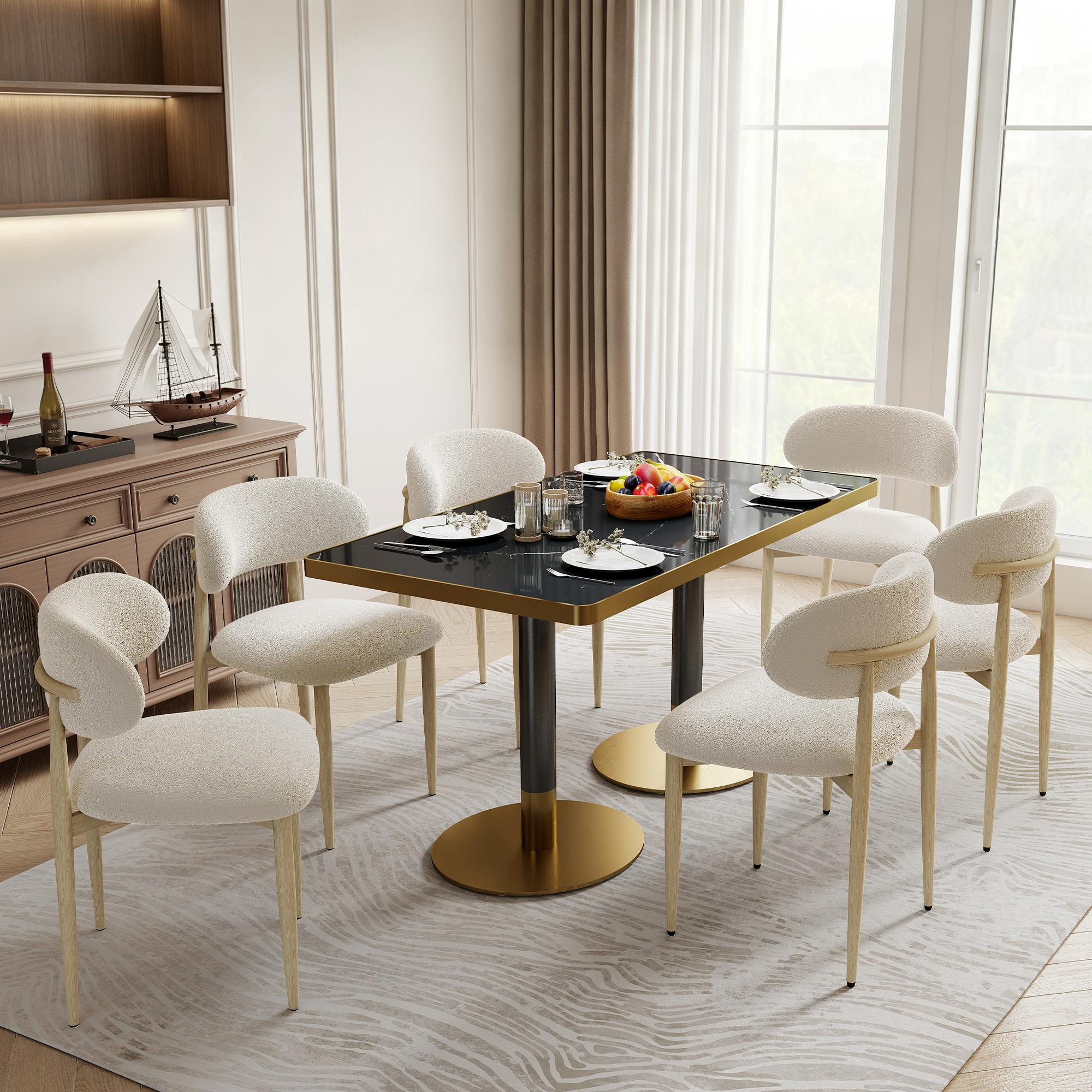 Long table — scene