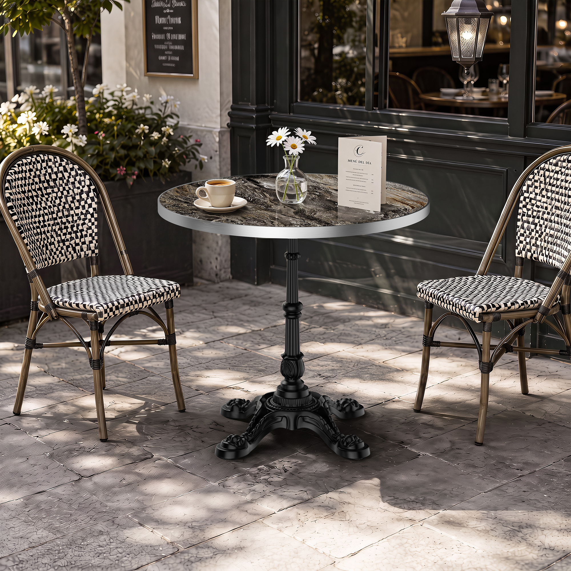 Outdoor table — scene