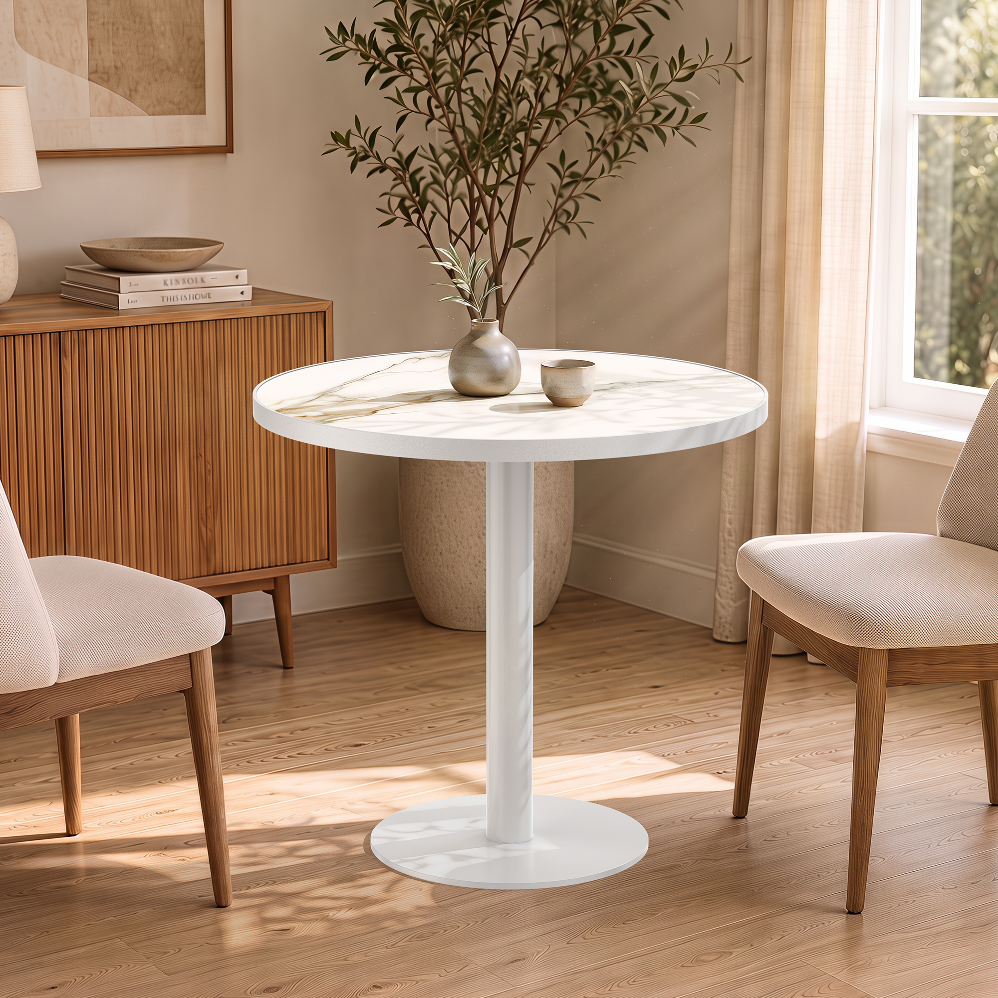 Round table — scene
